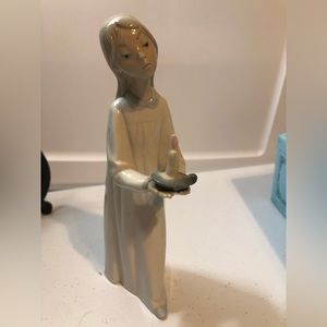 Lladro, Porcelain figurine, #4868 Girl with candle
